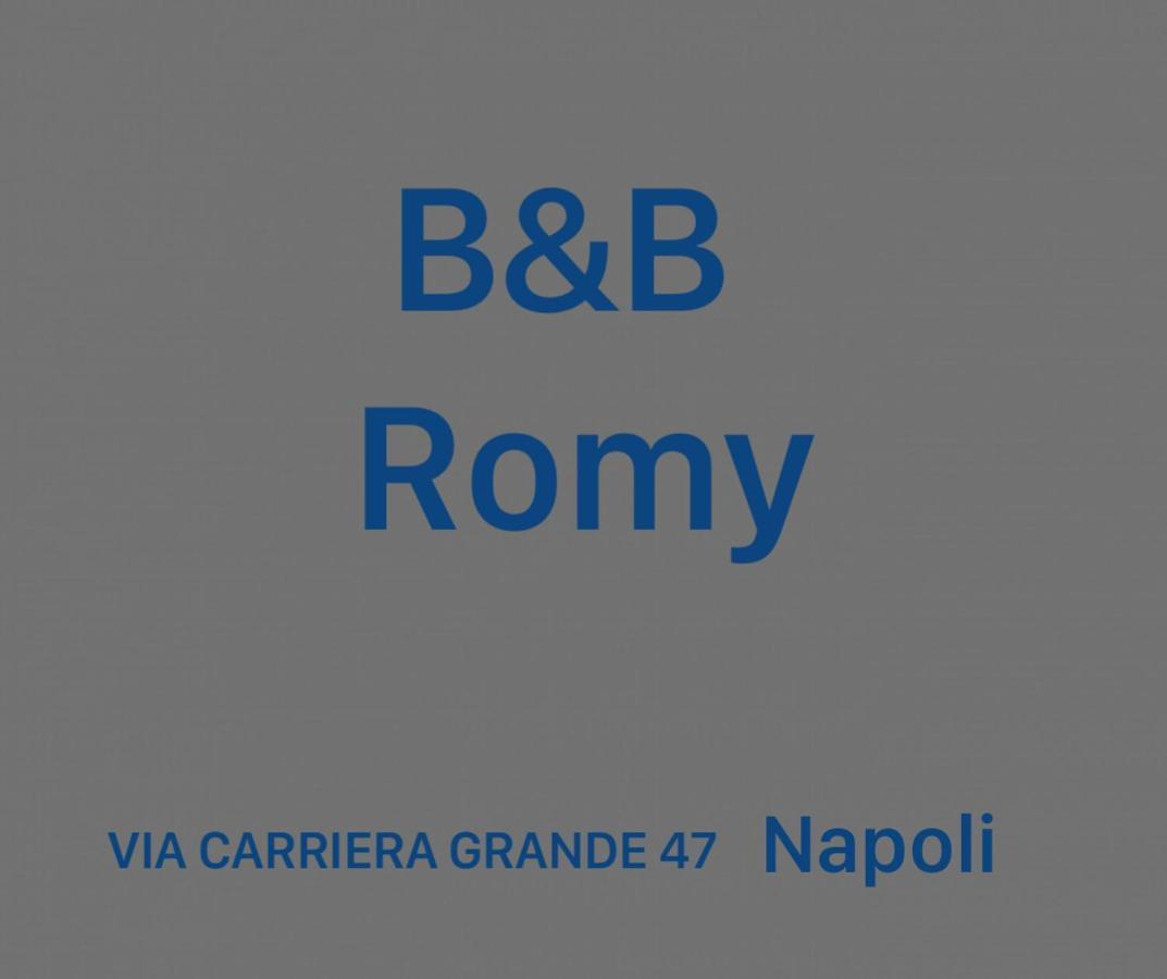 B&B Romy Napoli Dış mekan fotoğraf